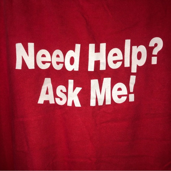 #1262 Vintage Fred Meyer T-shirt need help ask me Pre-shrunk made by fantasy L - Picture 3 of 4